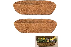 2pcs Trough Coco Liner 36 Inch - Premium Replacement for Window Boxes...
