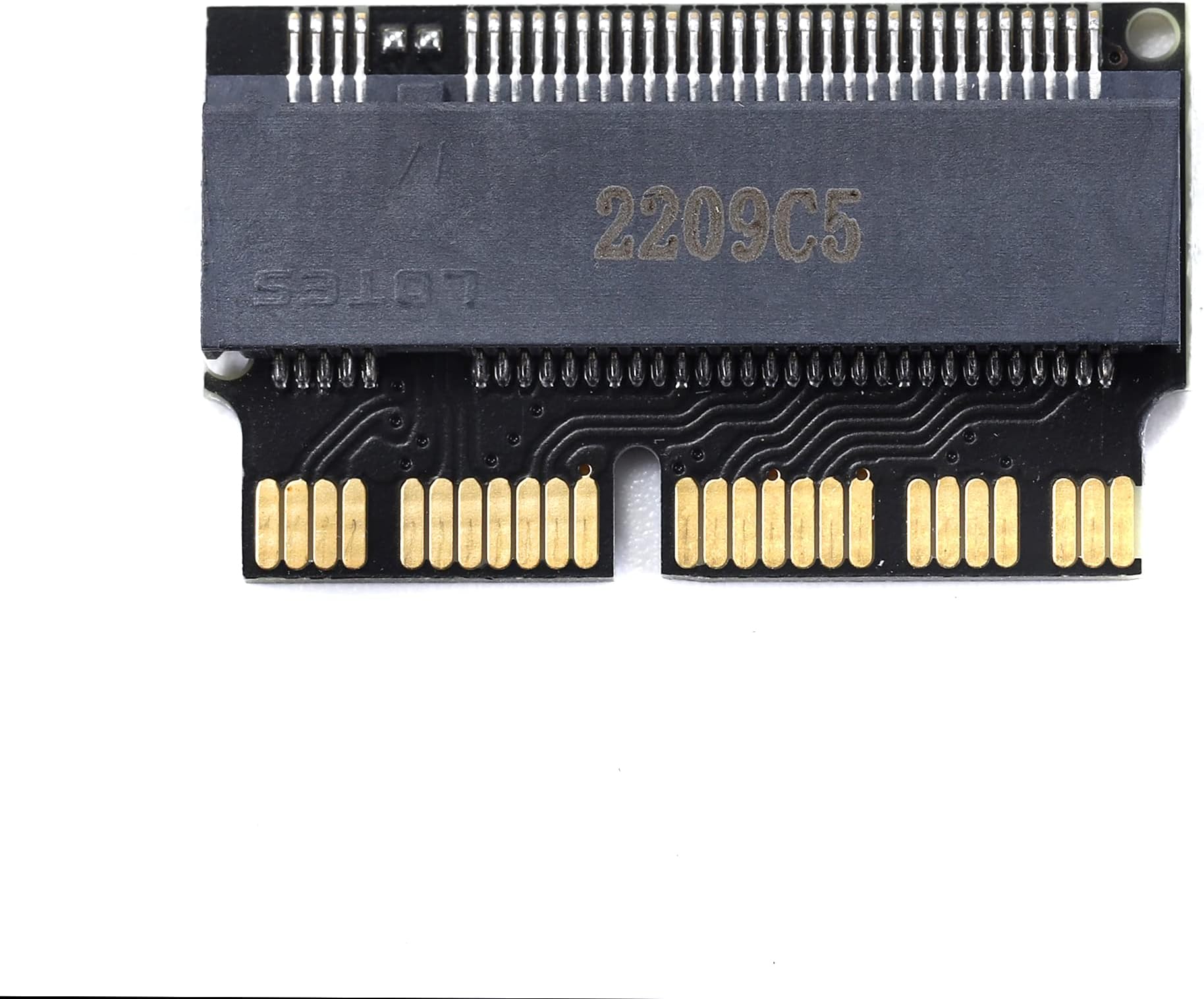 HRUIYL 12+16pin M.2 NVME SSD Convert Adapter for MacBook Air Pro Retina Mid 2013 2014 2015 2016 2017, NVME/AHCI SSD Upgraded Kit for A1466 A1465 A1502 A1398