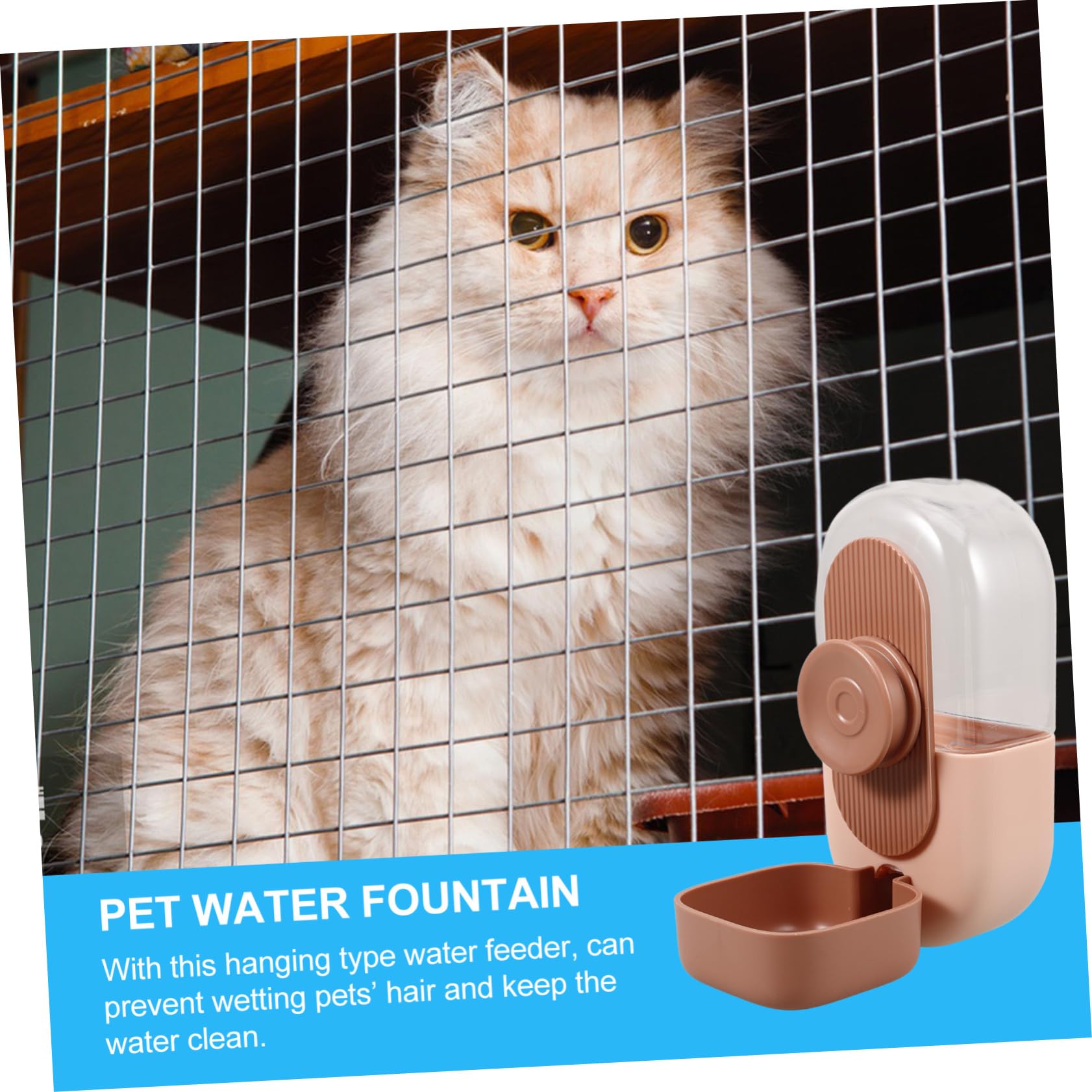 BESPORTBLE 5 Piezas Fuente De Agua para Mascotas Comedero De Agua para Ratas Dispensador De Agua De Jaula Comedero Automático De Agua para Pájaros Botella De Agua De Conejos Rosa Las Caderas