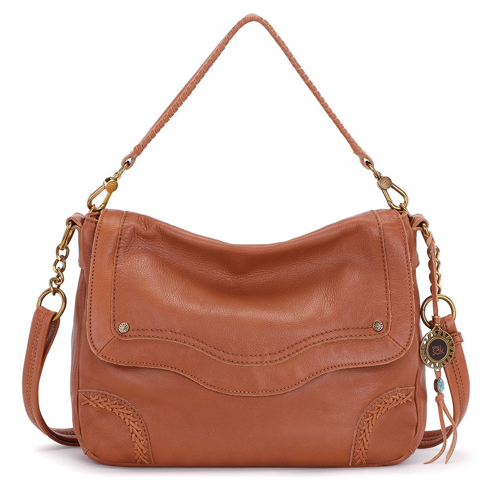 The SakWomen's Tahoe Messenger Cognac Messenger Bag