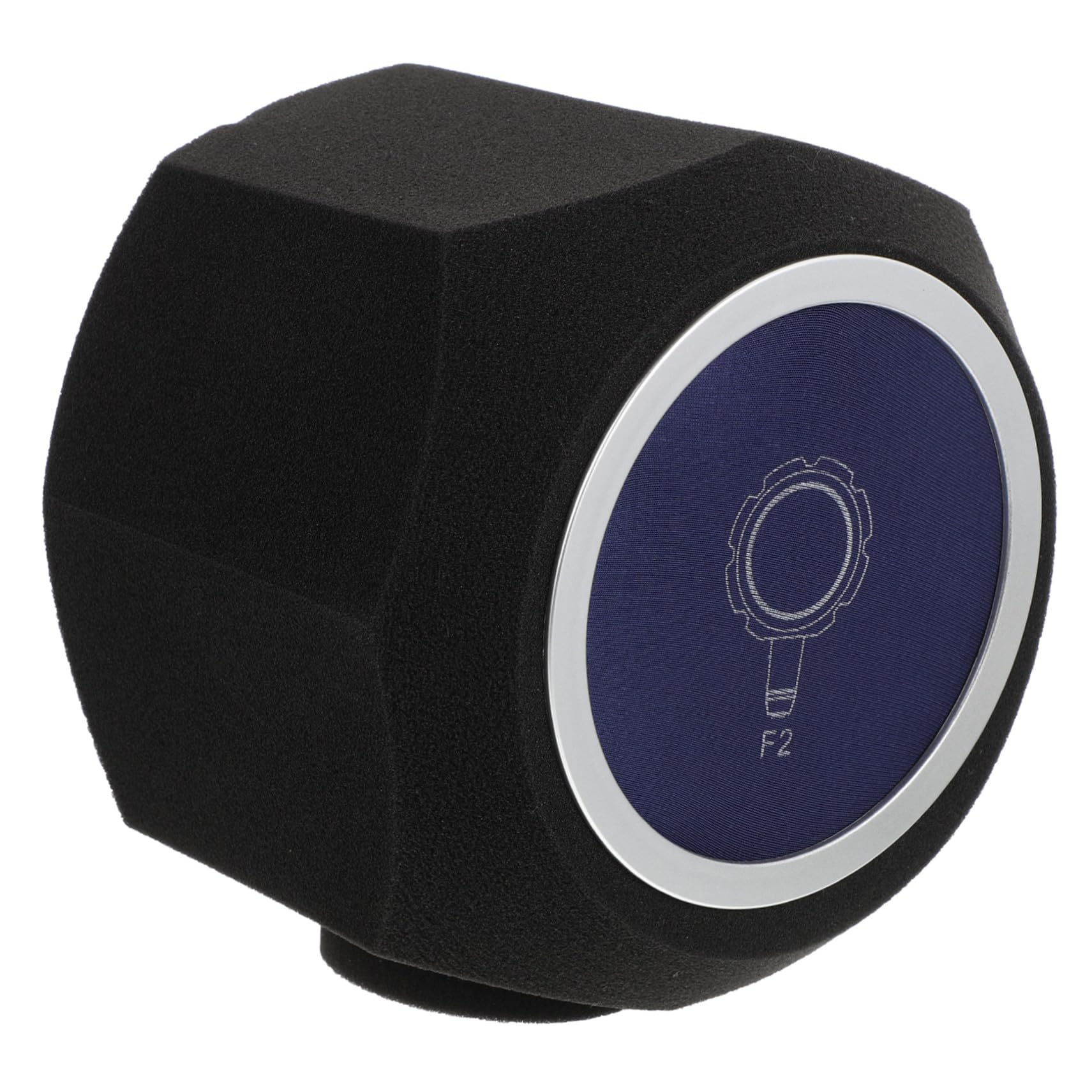 Mikrofon und Effektivem Rauschfilter aus Blauem Schwamm Schutzhülle mit Geräuschunterdrückung für Indoor Aufnahmen und Live Streaming