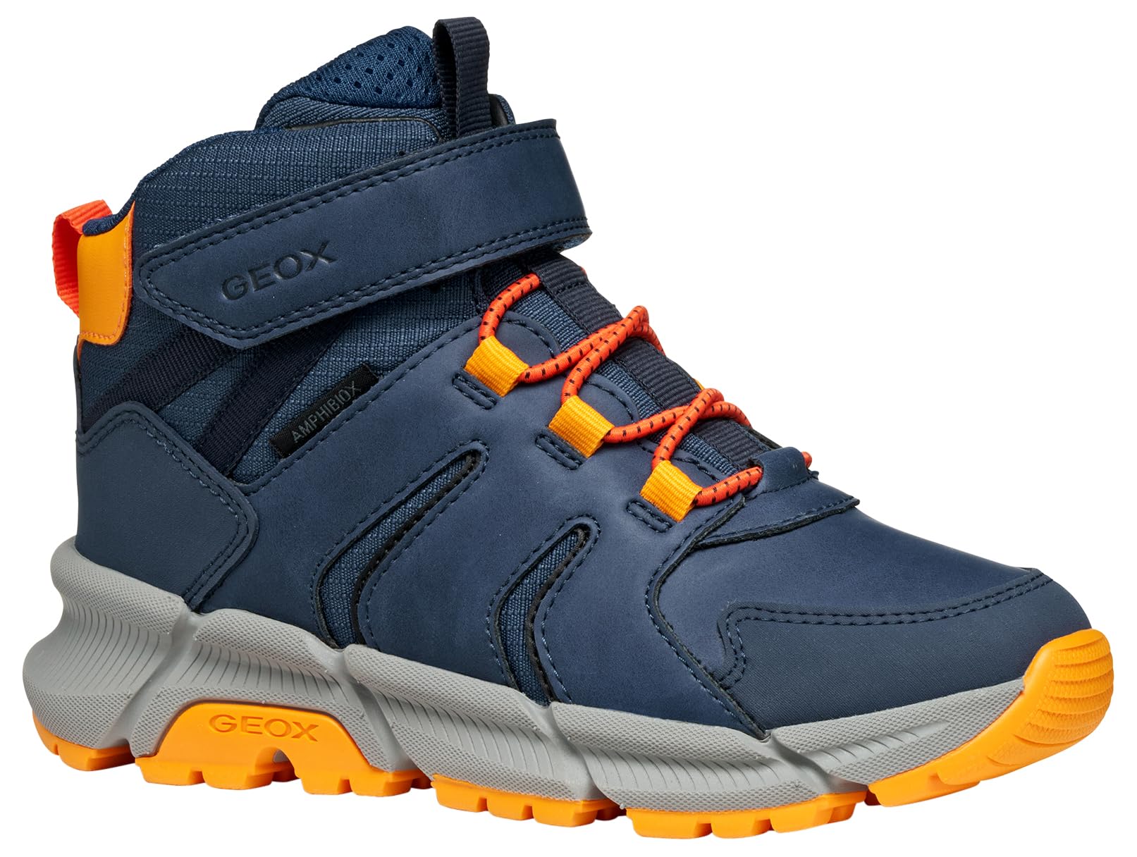 Geox Boys Jflexyperplusboy Ankle Boot, Blue, 12.5 UK