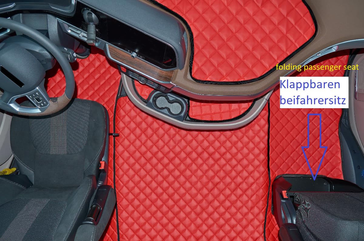 Vloermatten DAF Zwart Truck Accessoires