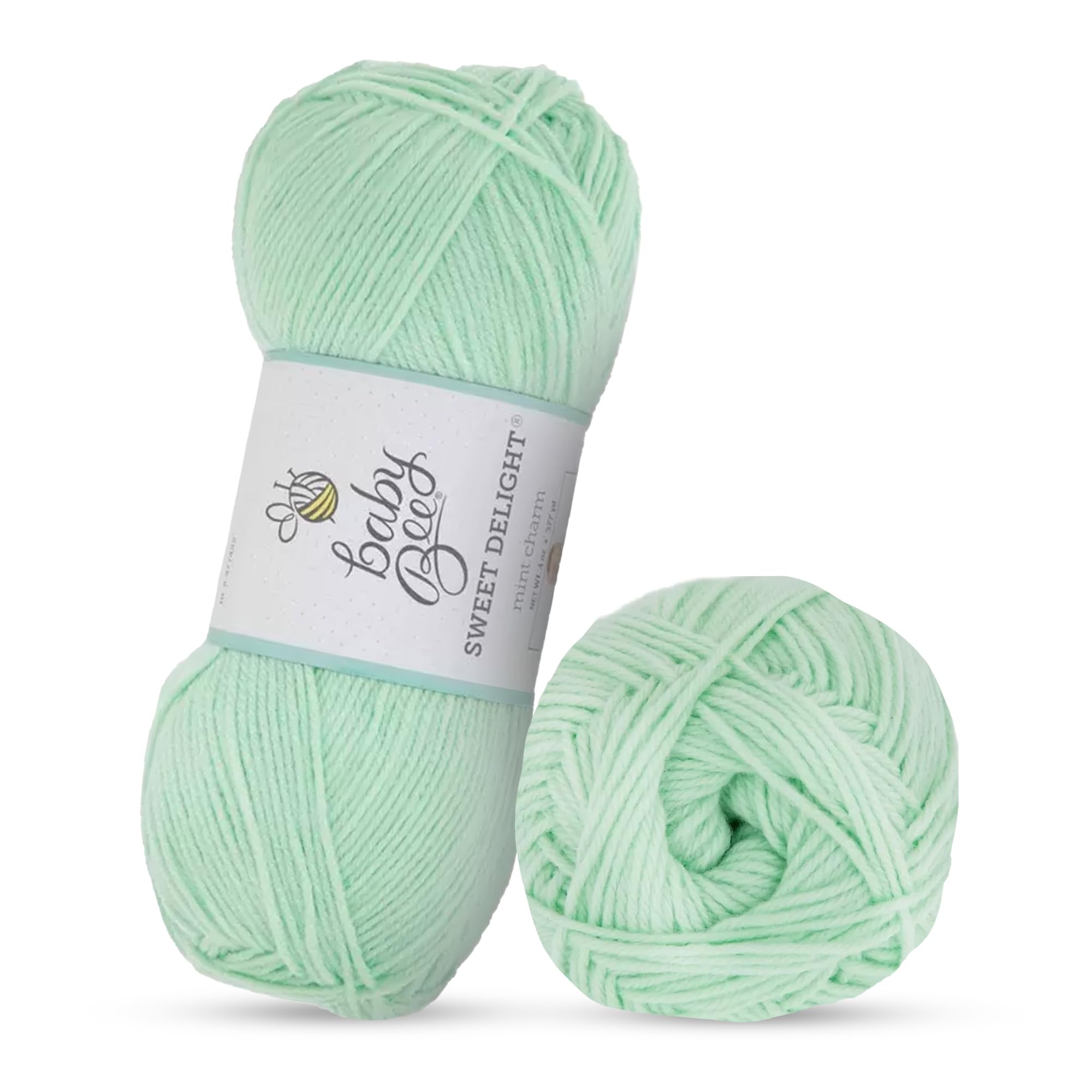 　バード　 baby, light green Amazon.com: Baby Bee Light Yarn for Crocheting & Knitting – Soft