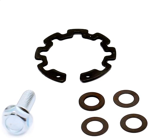 Miniatura 3 de FKG Kit de reparación del conjunto del embrague del compresor de CA 55111400AA CO 10900C para Jeep Liberty 3.7L 2006-2008, Dodge Nitro 3.7L 2007-2008