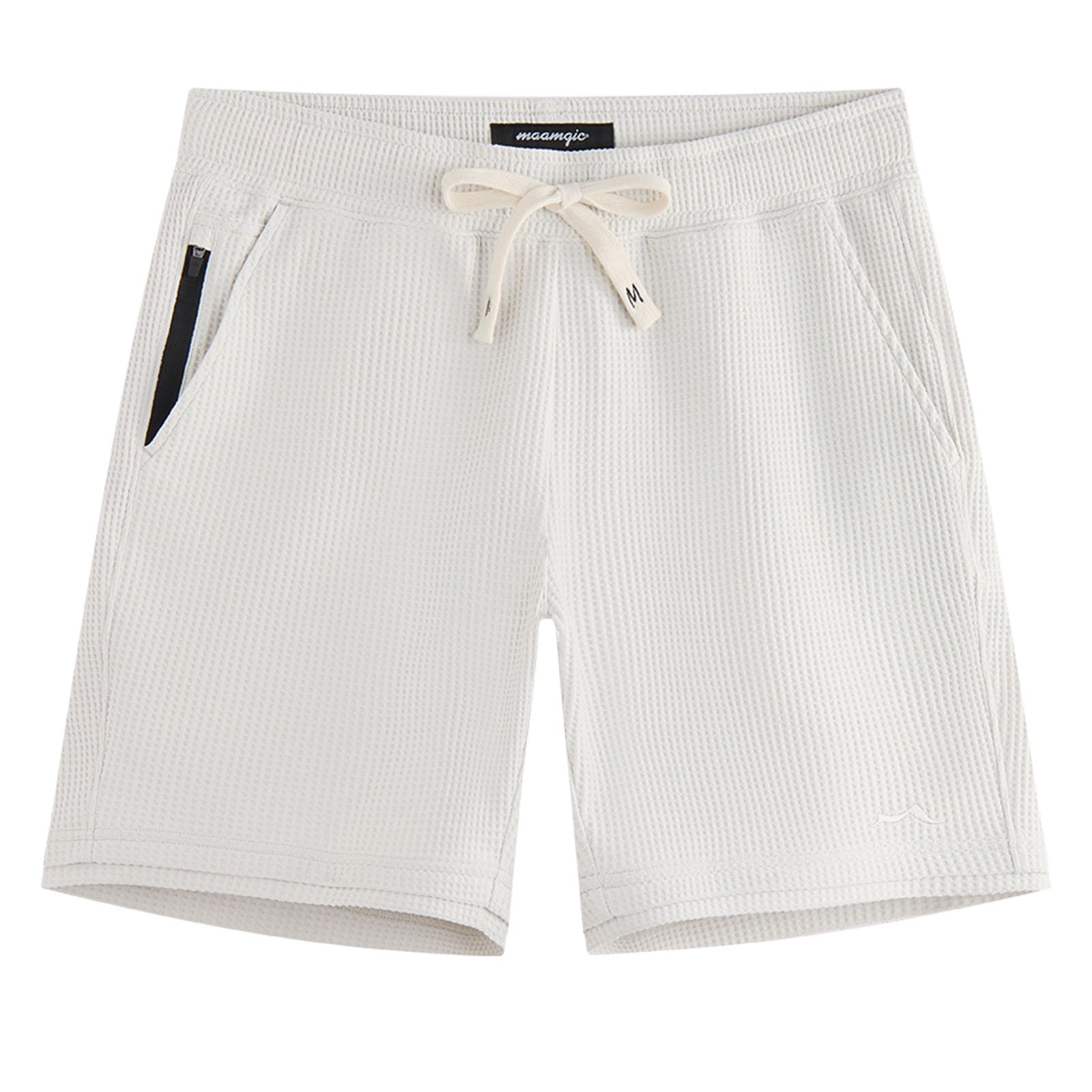 maamgic Mens Shorts Waffle Knit