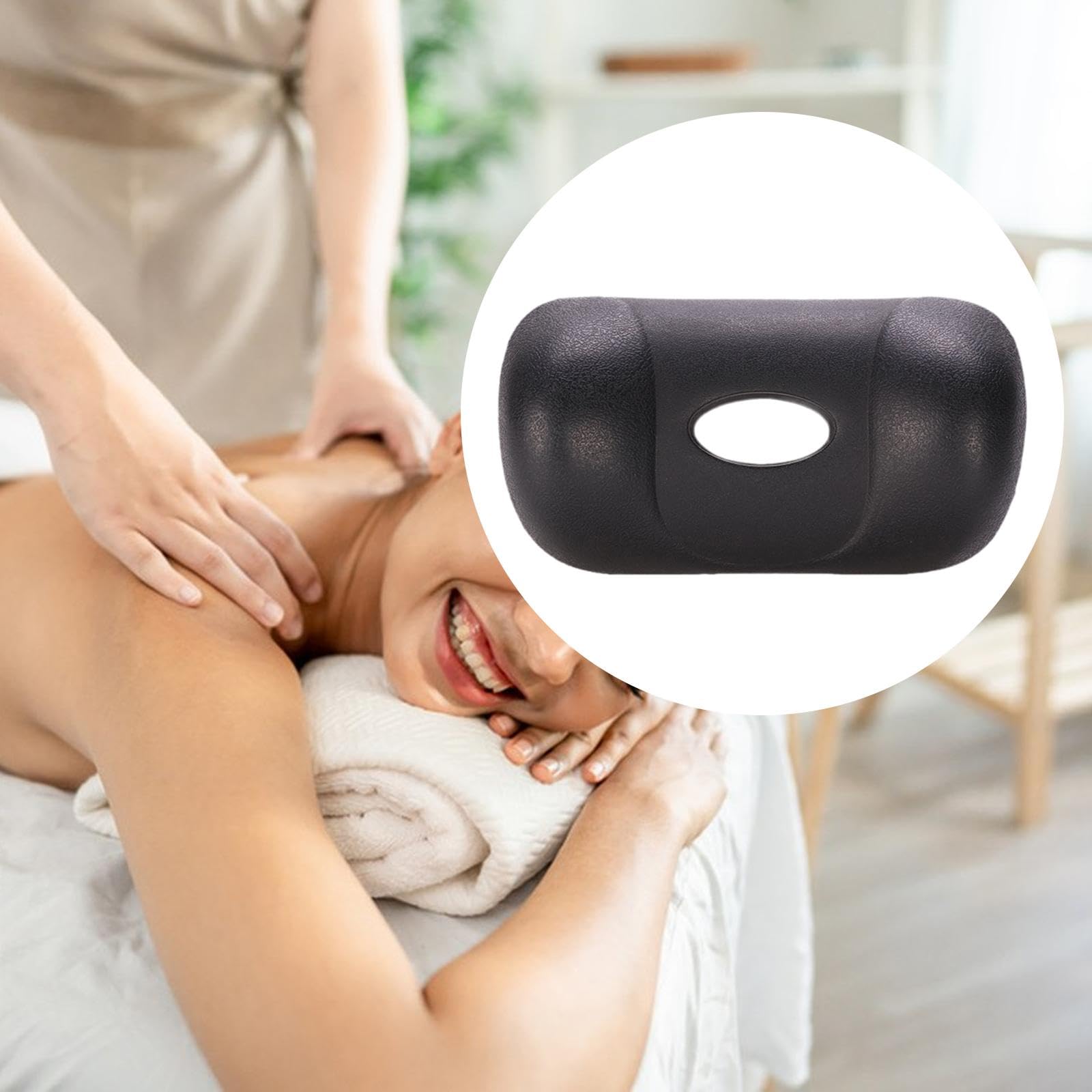 Almohada de Baño Ergonómica para Spa, Almohada Antideslizante para Bañera, Reposacabezas para en El Hogar.