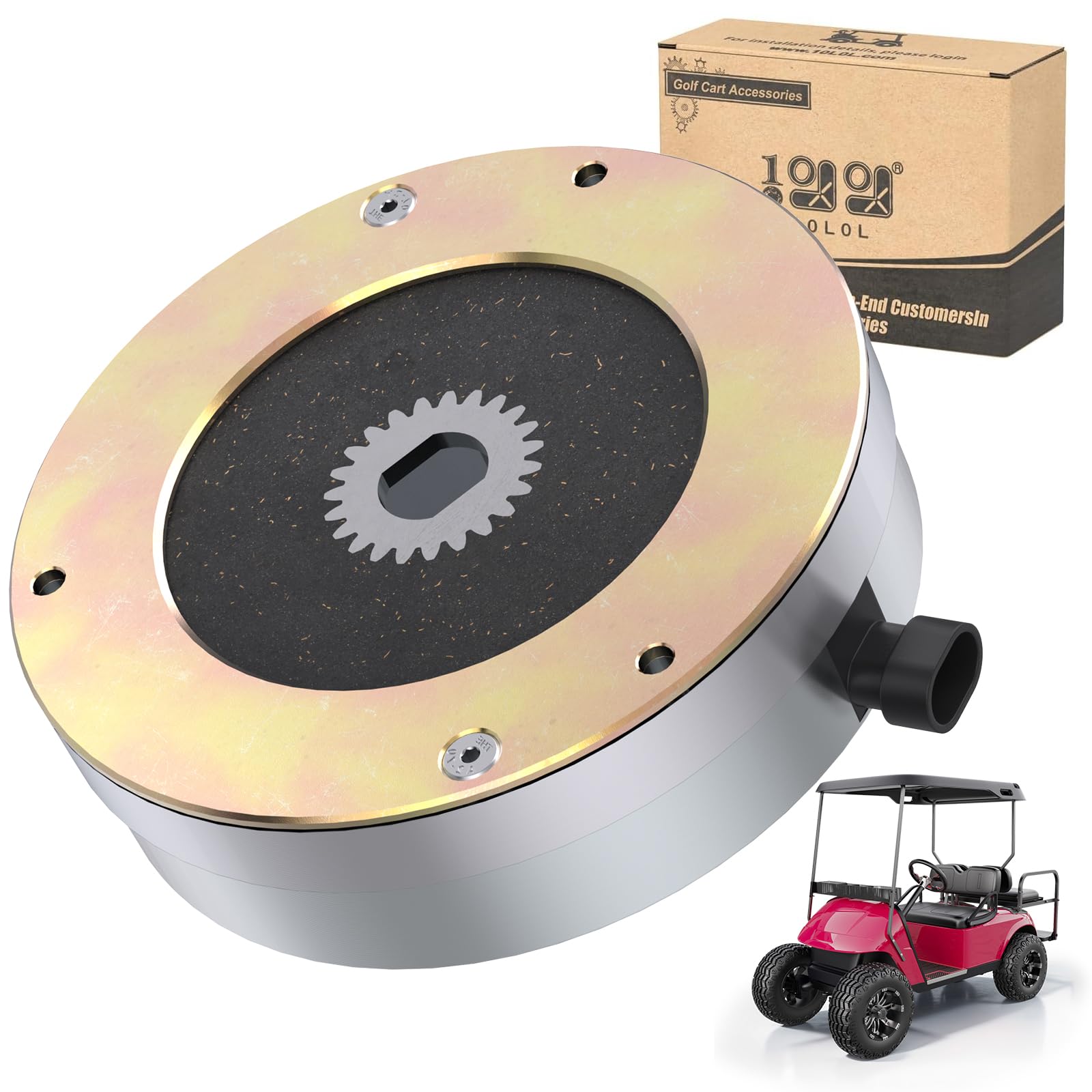 10L0L Golf Cart Motor Brake for EZGO RXV 2008-up Electric,OEM# Golf Cart 610065 605867