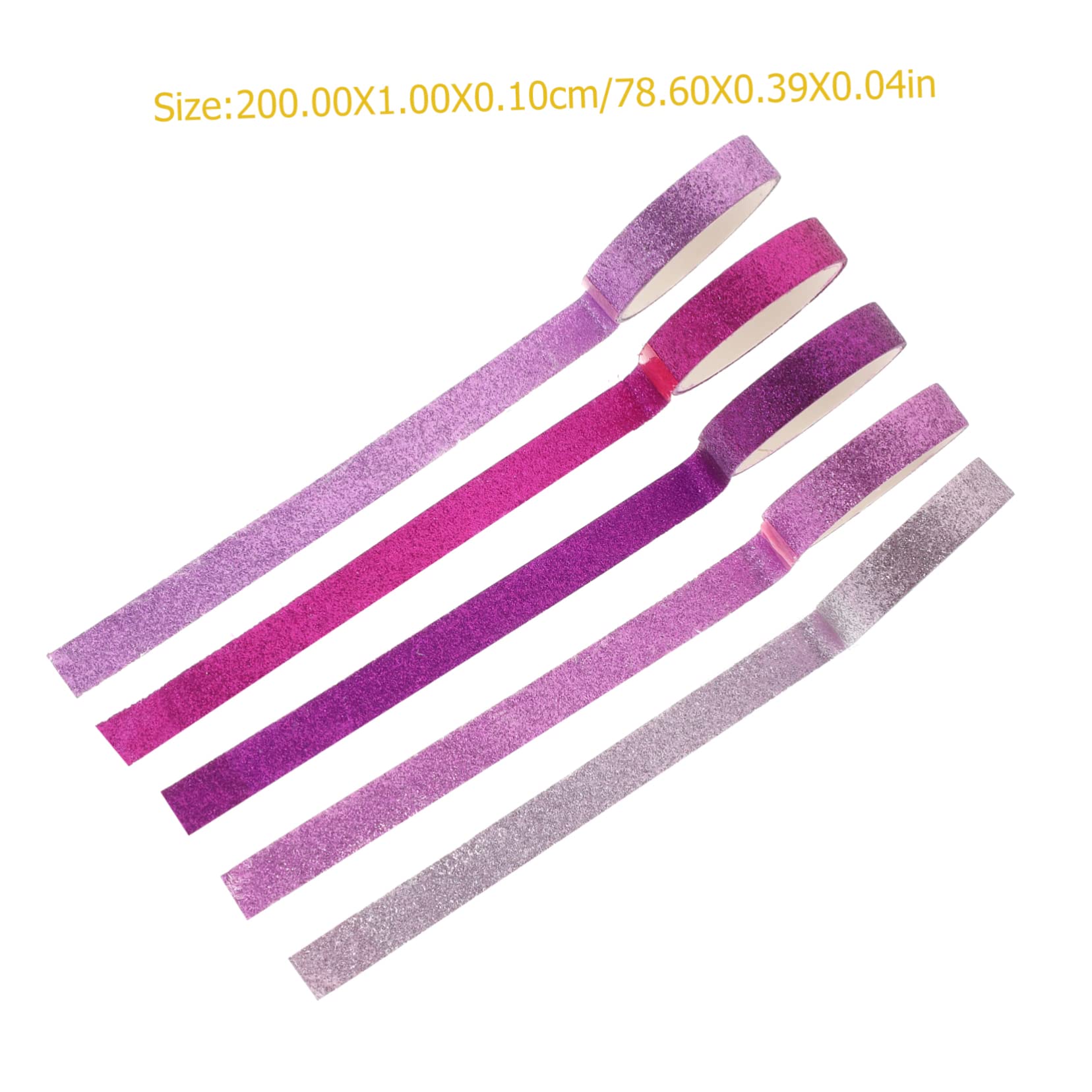 90 Stück Washi Tape Teiliges Set Farben Pastellfarbene Goldglitzer Klebebänder Dekoratives Masking Tape für DIY Scrapbooking Geschenkverpackung Journaling Partydekoration