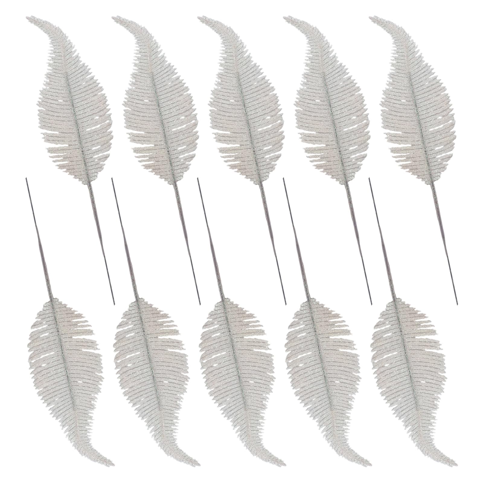 Tsophreniq Of 10 Premium Christmas Tree Leaves with Fade Proof Color Festival Leaves for Sturdy Festival Use Christmas