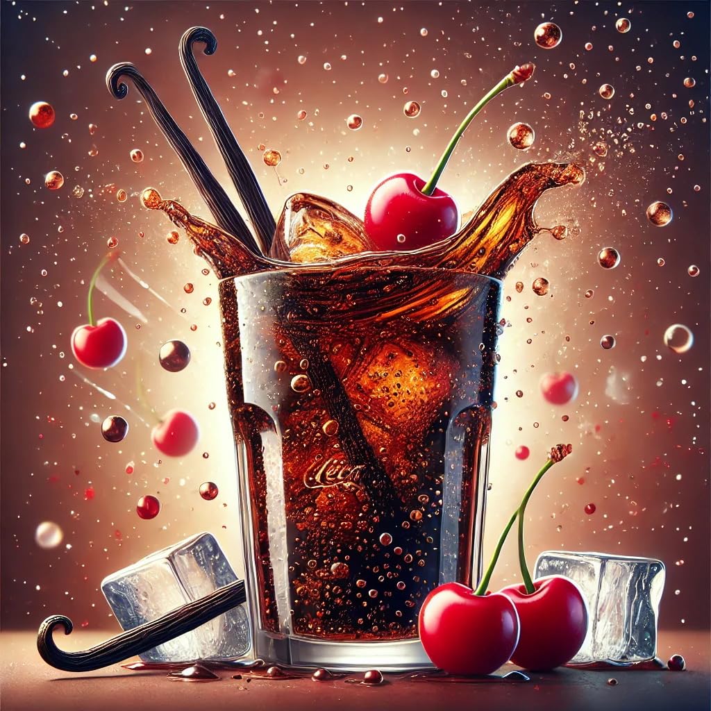 Cola wiśnia wanilia typ Cherry Vanilla aromat koncentrat – Wegański – Sasami – 100ml