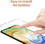 HAOFILM [3 Pack] Protecteur d'écran en verre trempé compatible pour Samsung Galaxy A12,A13, A04S, A04, A23 4/5G, A03, A02S, Facile à installer, sans bulles, très sensible