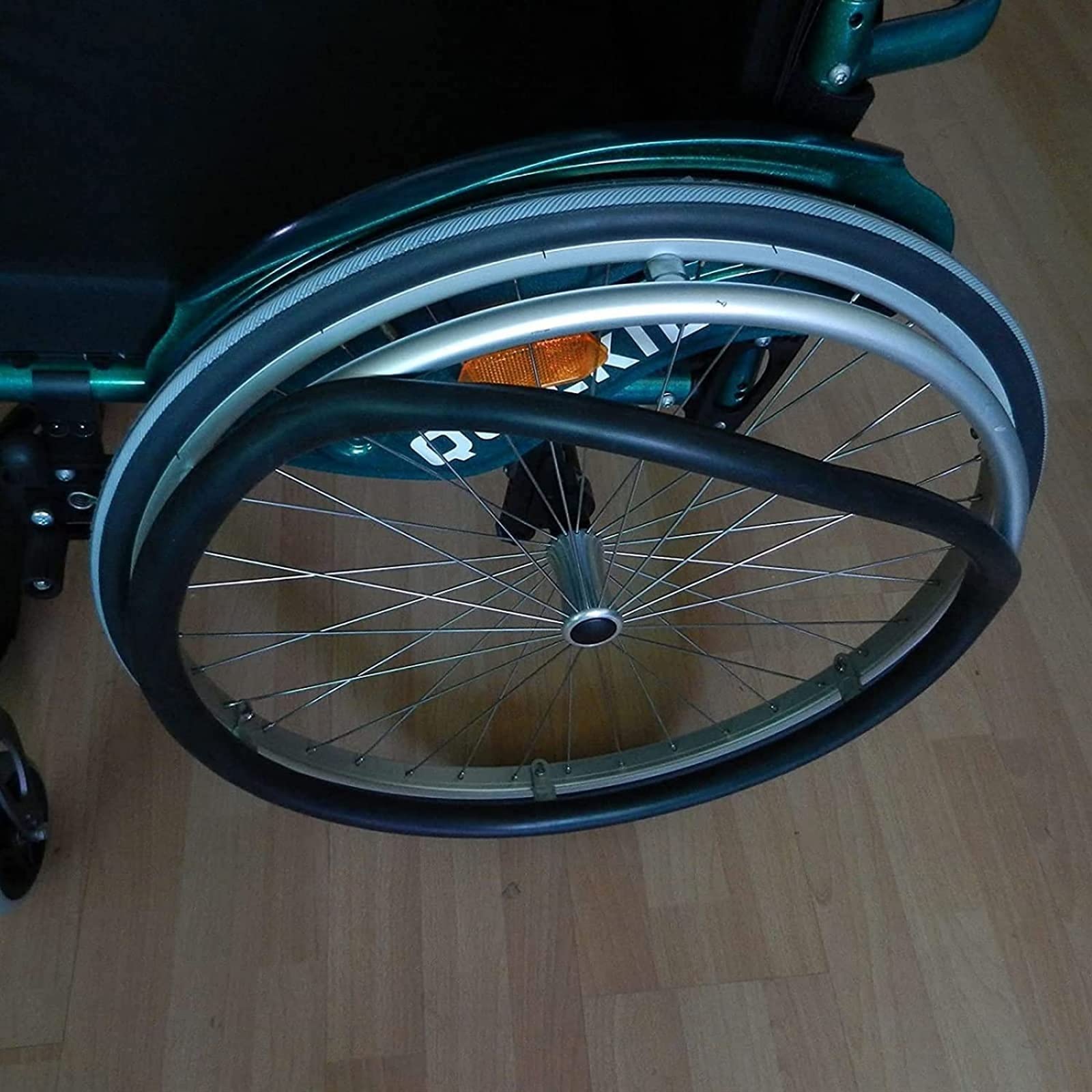 Coperture per bordo di spinta per sedia a rotelle, coperture protettive antiscivolo, 1 paio