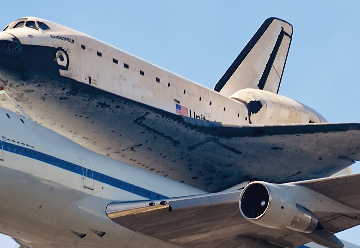 Wizzard & Genius 5149-4V-1 "Space Shuttle Endeavour" Photo Wallpaper, Multi-Colour