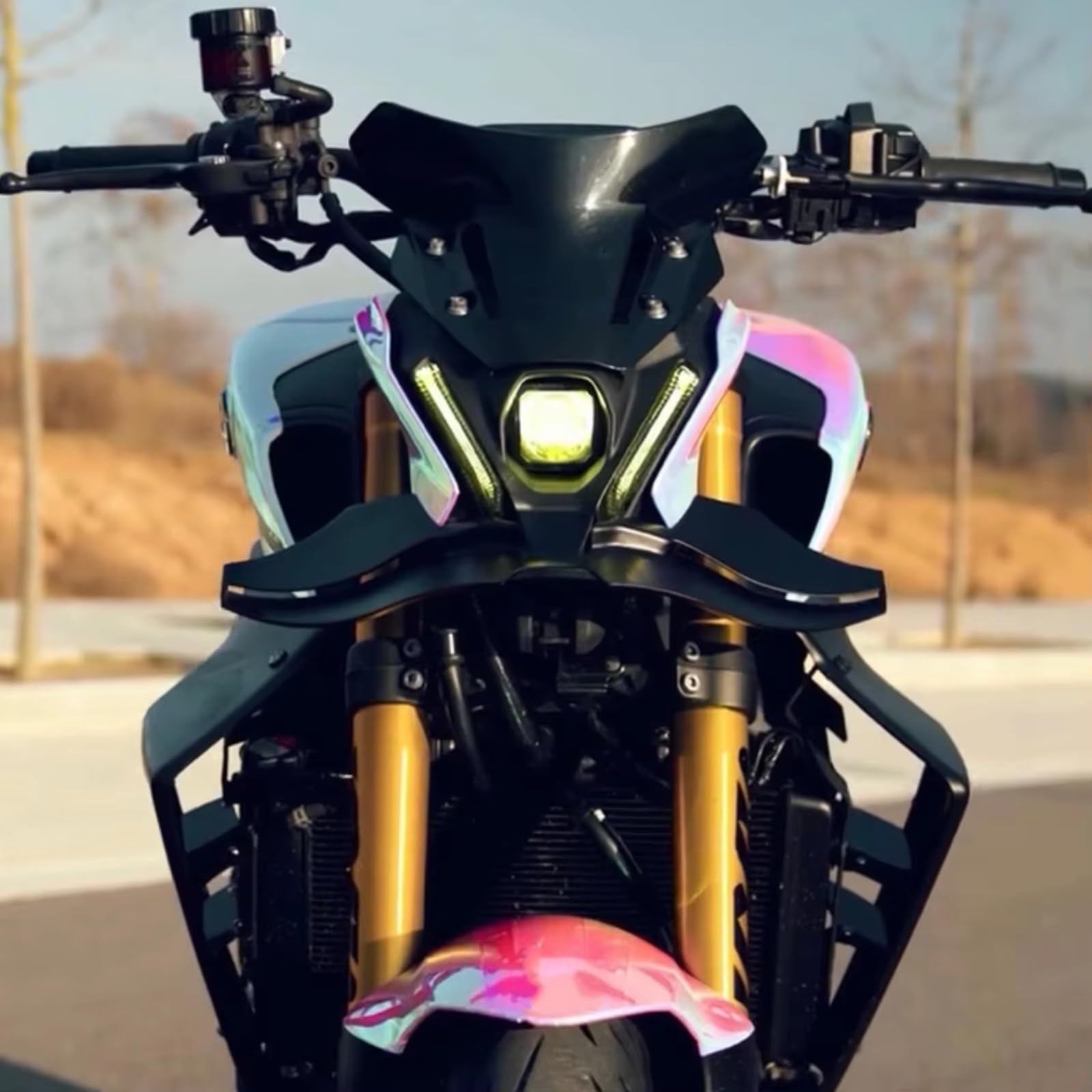 Motorrad-Flügelspoiler Für MT-09/SP 2022 Aerodynamisches Winglet