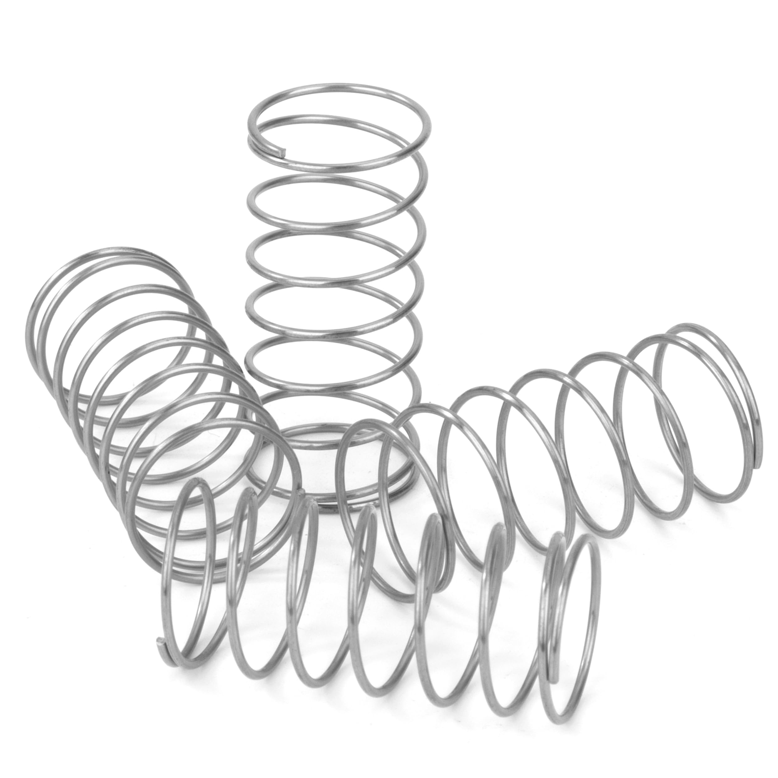 Sprężyny ściskające 40 mm sprężyna ze stali nierdzewnej 304 średnica drutu 1 mm średnica wewnętrzna 16 mm siła sprężyny 0,72 kg 4 sztuki