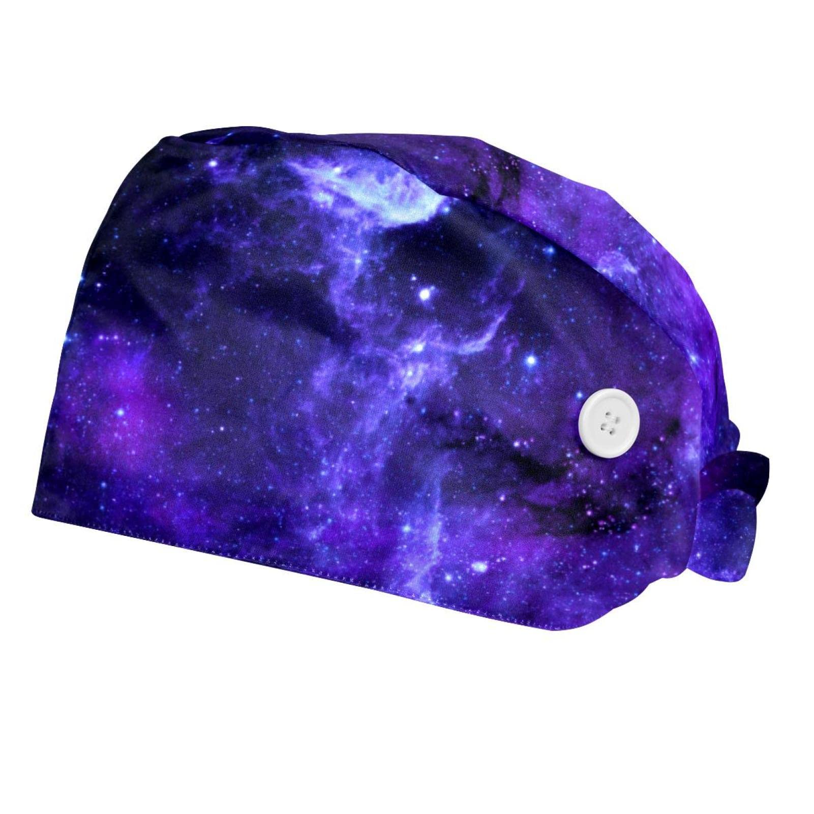 Chapeaux de travail galaxie et univers pour hommes et femmes | Lot de 2 - 6