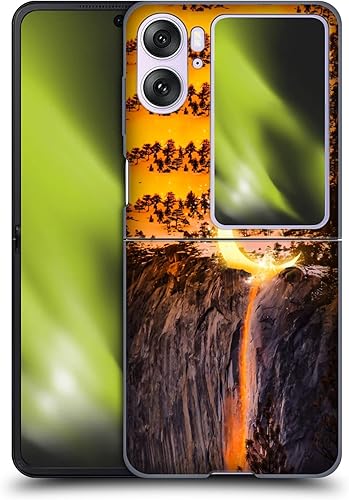 Miniatura 17 de Head Case Designs Officially Licensed Dave Loblaw Synthwave Street Sci-Fi and Surreal Hard Back Case Compatible with Oppo Find N2 Flip Synthwave