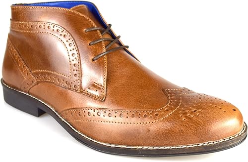 brogue desert boots