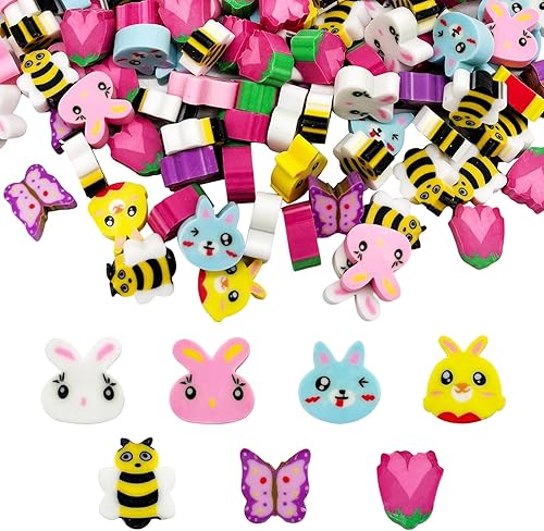 Vista 34 de 300 mini borradores espaciales, surtido de borradores novedosos a granel para recuerdos de fiesta, relleno de regalos, recompensa de trabajo escolar