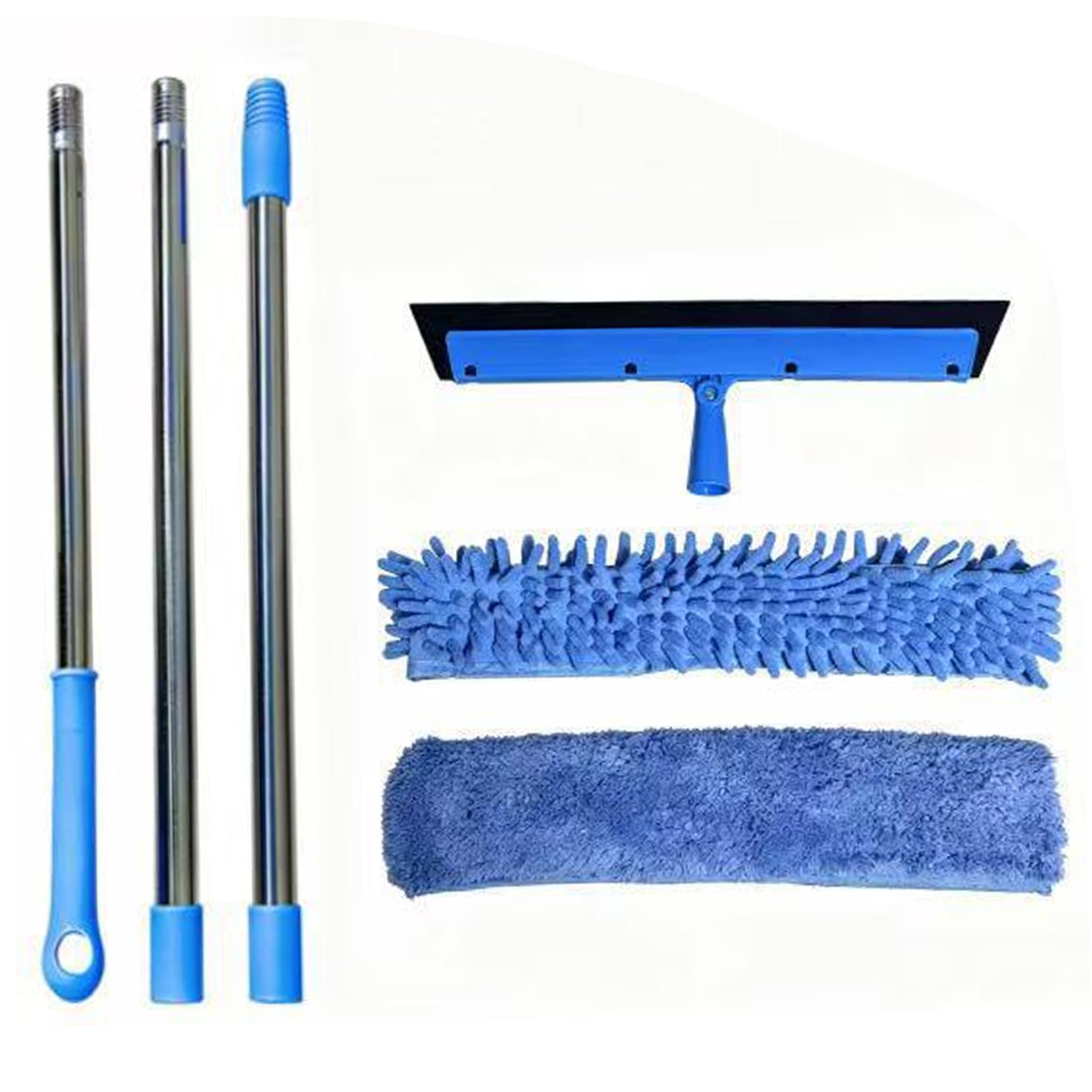 Nettoyant sec et humide pour vitres de maison et de voiture bleu