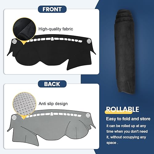 Miniatura 3 de Cubierta de salpicadero de ajuste personalizado para Ford Maverick 2022 2023 2024 cubierta de salpicadero antideslizante protector protector de