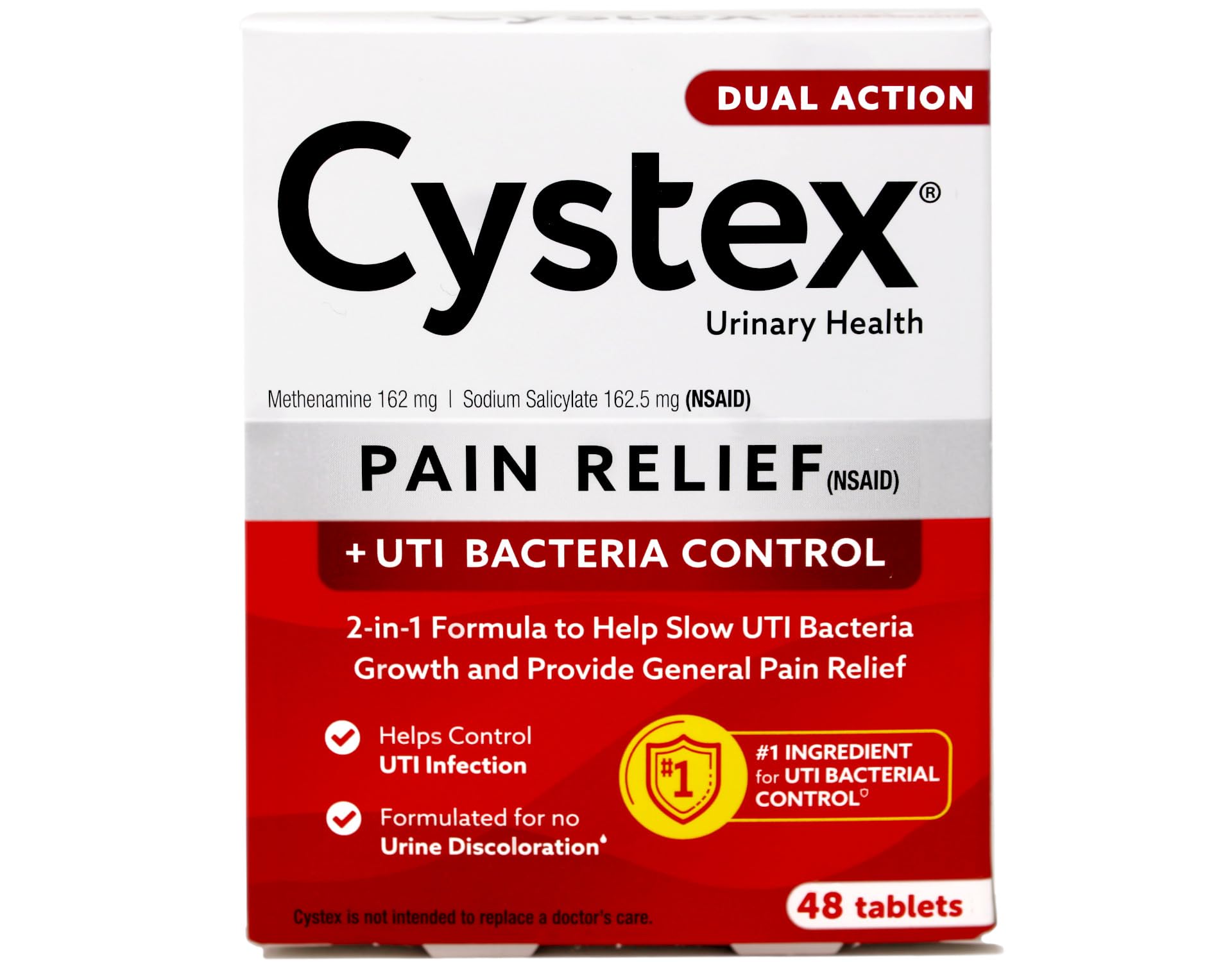 Cystex Plus Urinary Pain Relief Tablets 40 ea