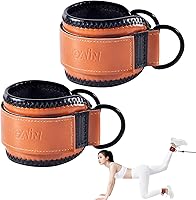 Vista 1 de Ankle Strap for Cable Machine (2 Pack), Ankle Resistance Bands, Cable Kick Back Straps for Gym, Glute Workouts, Leg Extensions, Adjustable Straps