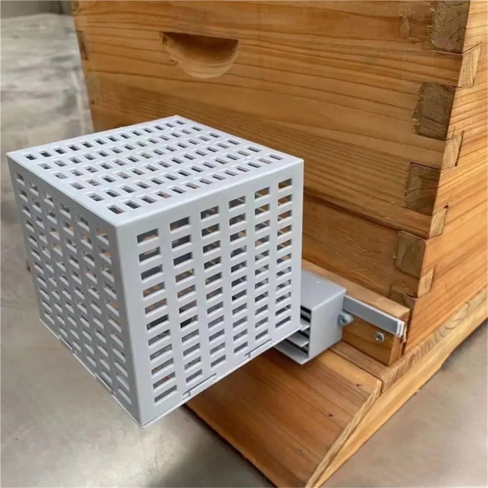4 herramientas multifunción for colmenas, divisor portátil de abejas, práctico automático plástico for evitar que las escapen Equipo de Apicultura