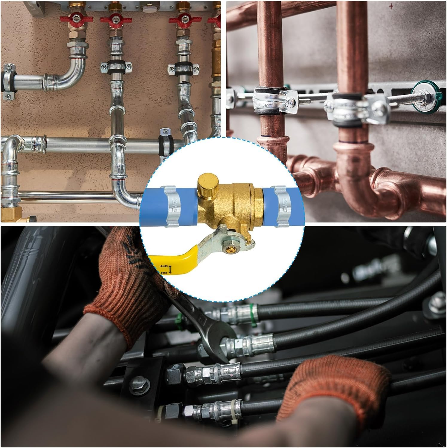 10PZ FASCETTA A MORSETTO ''SERFLEX'' 86 - 91 - Foto 6