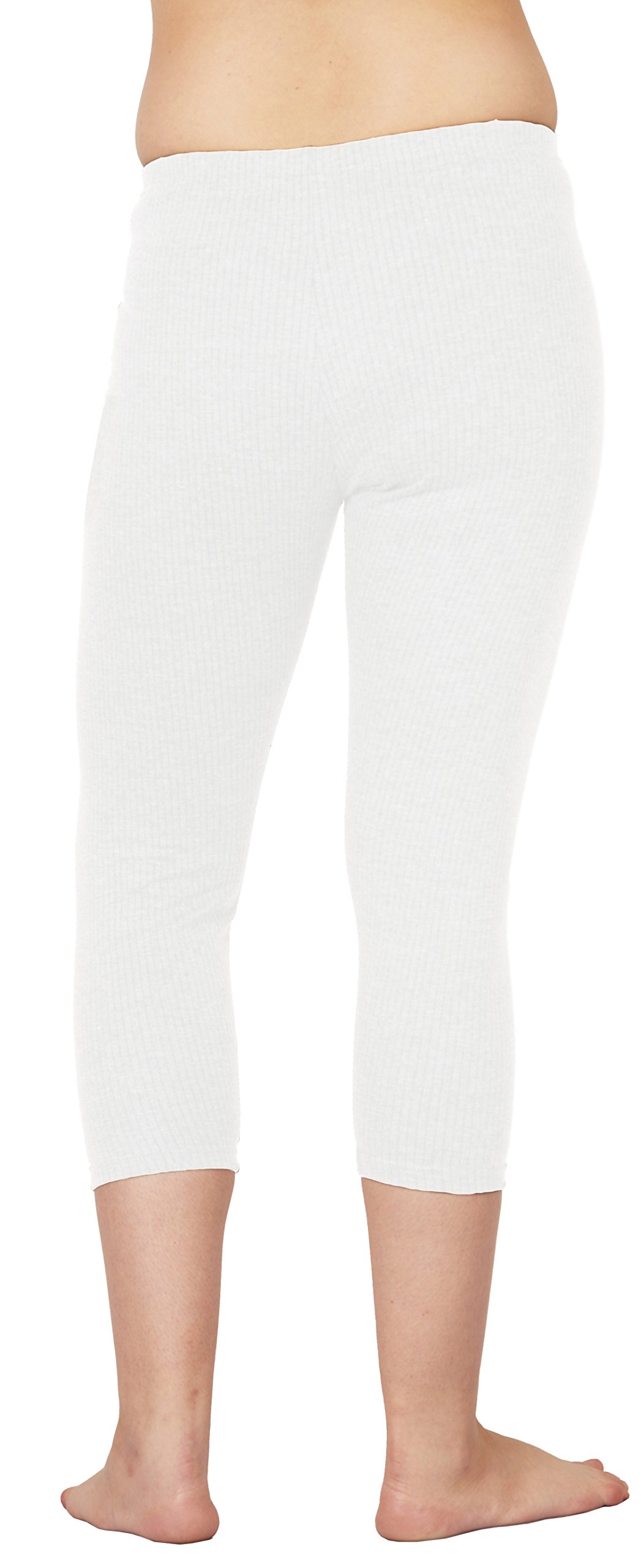 Selfcare Girls Thermal Lower, Set of 2 (D3-Grey, W3-White, 3-4 Years) 1