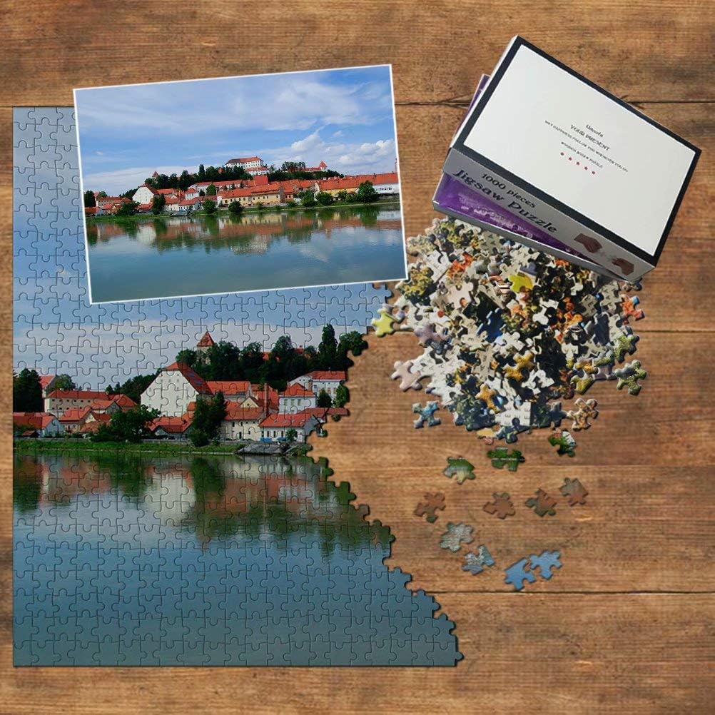 Slovenia Ptuj Lake Jigsaw Puzzle 1000 Piece Game Artwork Travel Souvenir Wooden