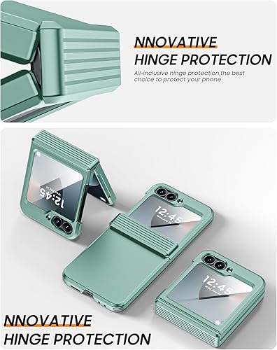 Miniatura 9 de Vizvera Funda para Samsung Galaxy Z Flip 4 5G 2022, delgada, a la moda joven mate para Galaxy Z Flip 4