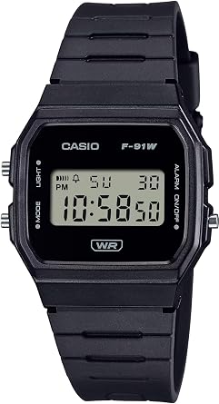 Casio Digital Unisex Watch Cheap Casio F-91WB Series Without Decorative Box Simple Package Biomass Plastic Band Parallel Import
