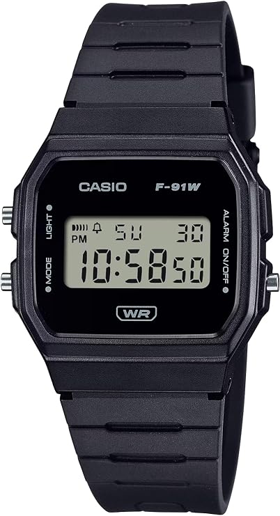 Casio Digital Unisex Watch Cheap Casio F-91WB Series Without Decorative Box Simple Package Biomass Plastic Band Parallel Import