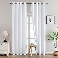 Vista 392 de Simplebrand Juego de 2 paneles de cenefa aguamarina para ventana de cocina de 14 pulgadas de largo, cortinas de oscurecimiento de habitación