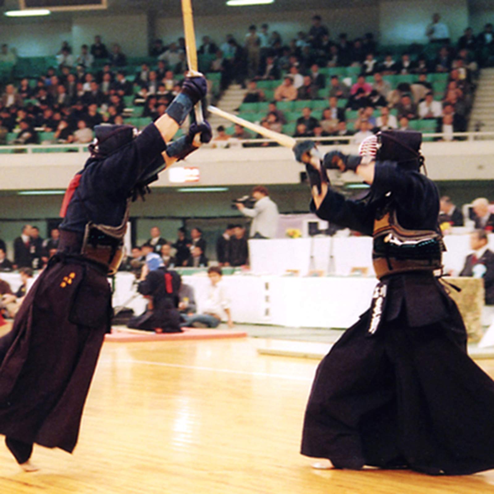 Épée traditionnelle japonaise Kendo Shinai en bambou.