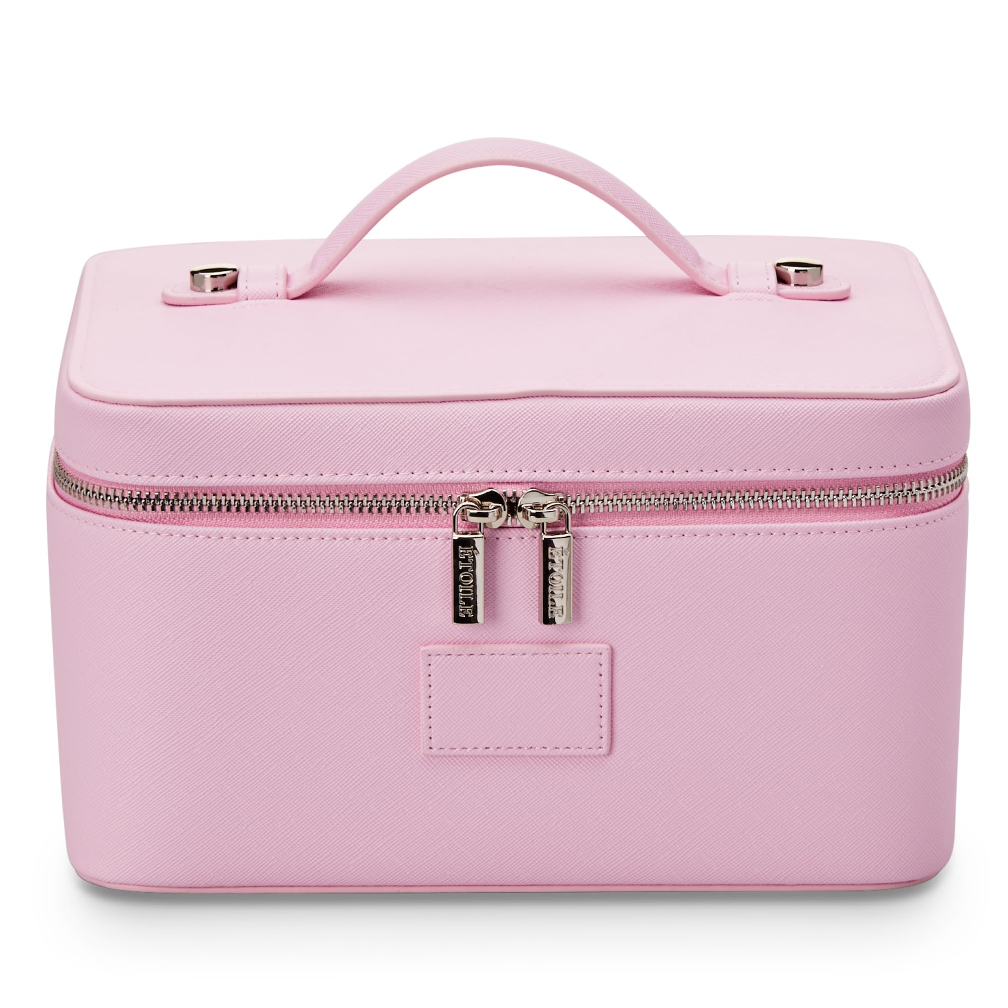 ETOILE Kosmetikkoffer – stilvoller Reise-Make-up-Organizer mit Trennwänden, Lavendel Pink, Kosmetikkoffer mit Reißverschluss und praktischem Tragegriff