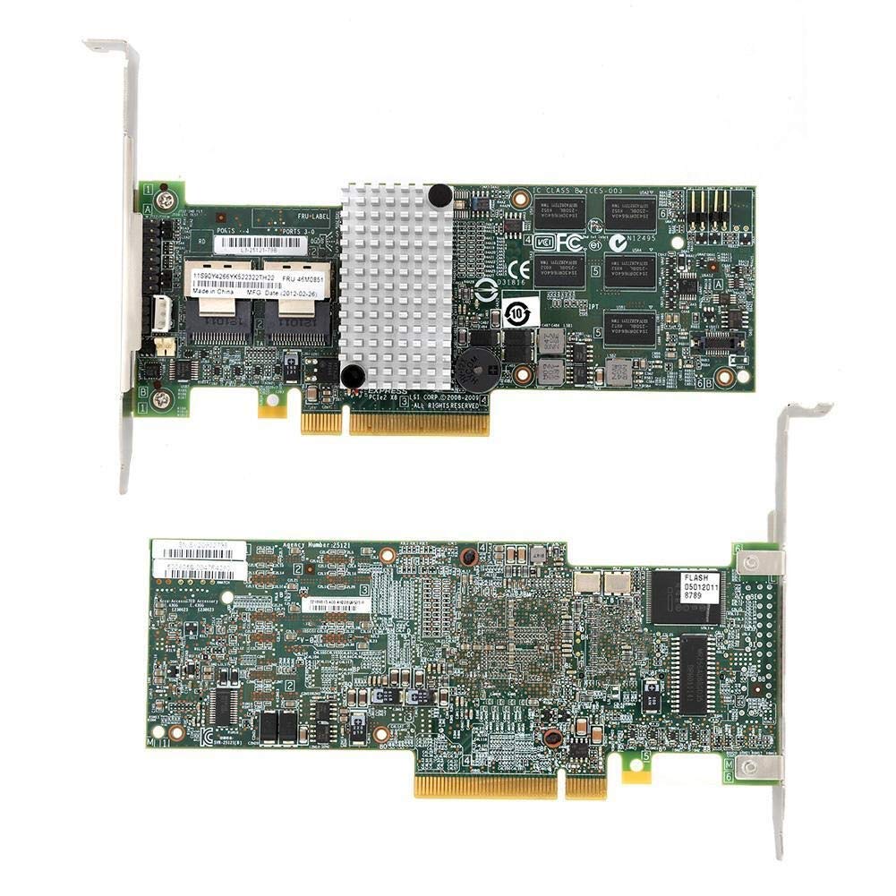 KSTE IBM M5015 Megaraid 9260-8i RAID SATA/SAS 6G controller PCIe x8 for LSI 46M0851