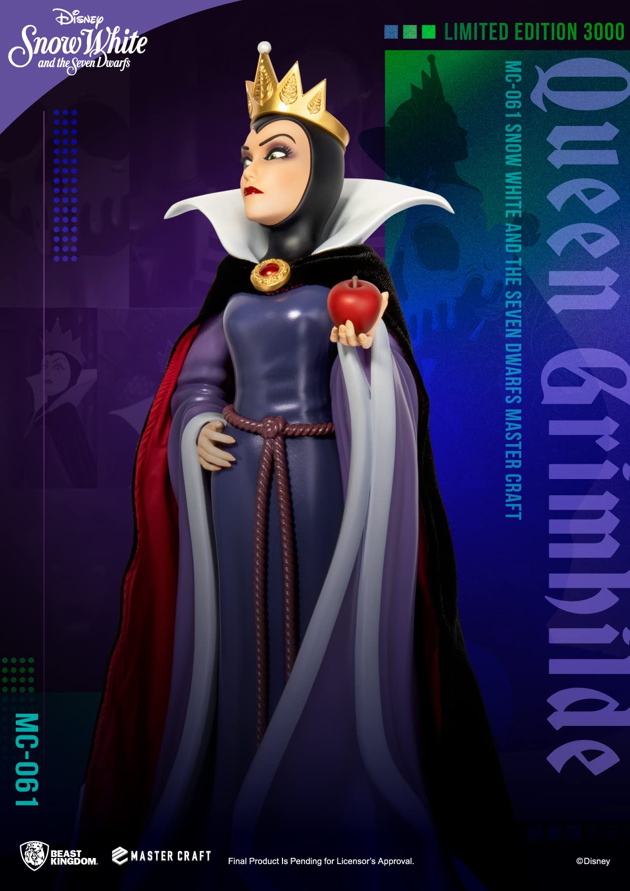 3000体限定☆白雪姫 七人の小人 魔女 女王 ヴィランズ VILLAINS SF 