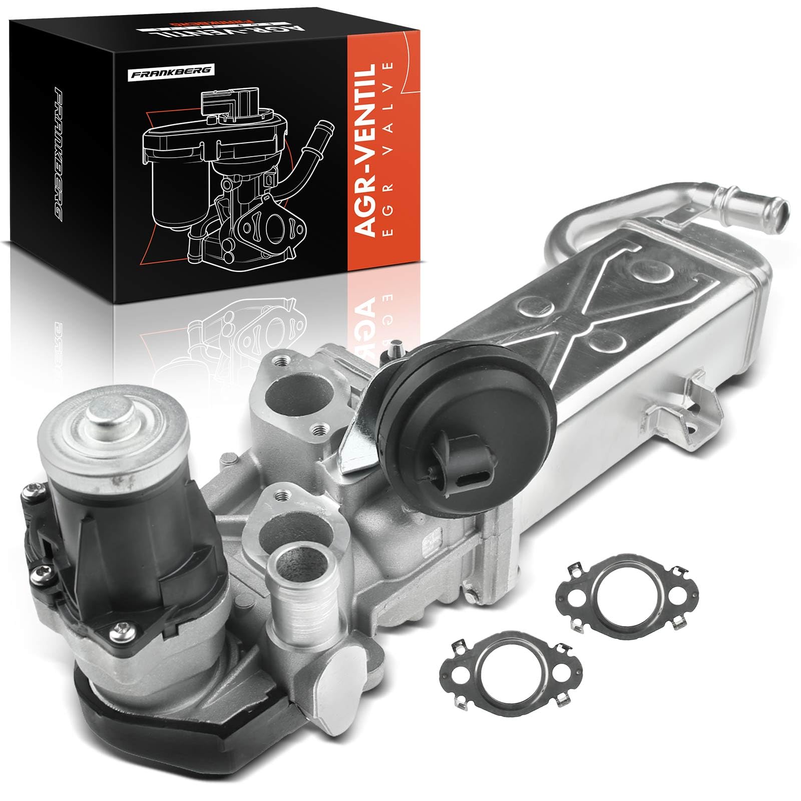 Frankberg AGR-Ventil Kompatibel mit A3 8P1 1.6L 2.0L 2003-2012 A3 Cabriolet 8P7 1.6L 2.0L 2009-2013 TT 8J3 2.0L 2008-2014 A.l.h.a.m.b.r.a 710 711 2.0L 2010-Heute Replace# 03L131512CF