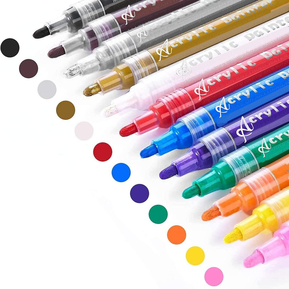 Marqueurs Permanents Sanford Vis-a-Vis Pointe Fine - Lot De 4 Couleurs (neuf)