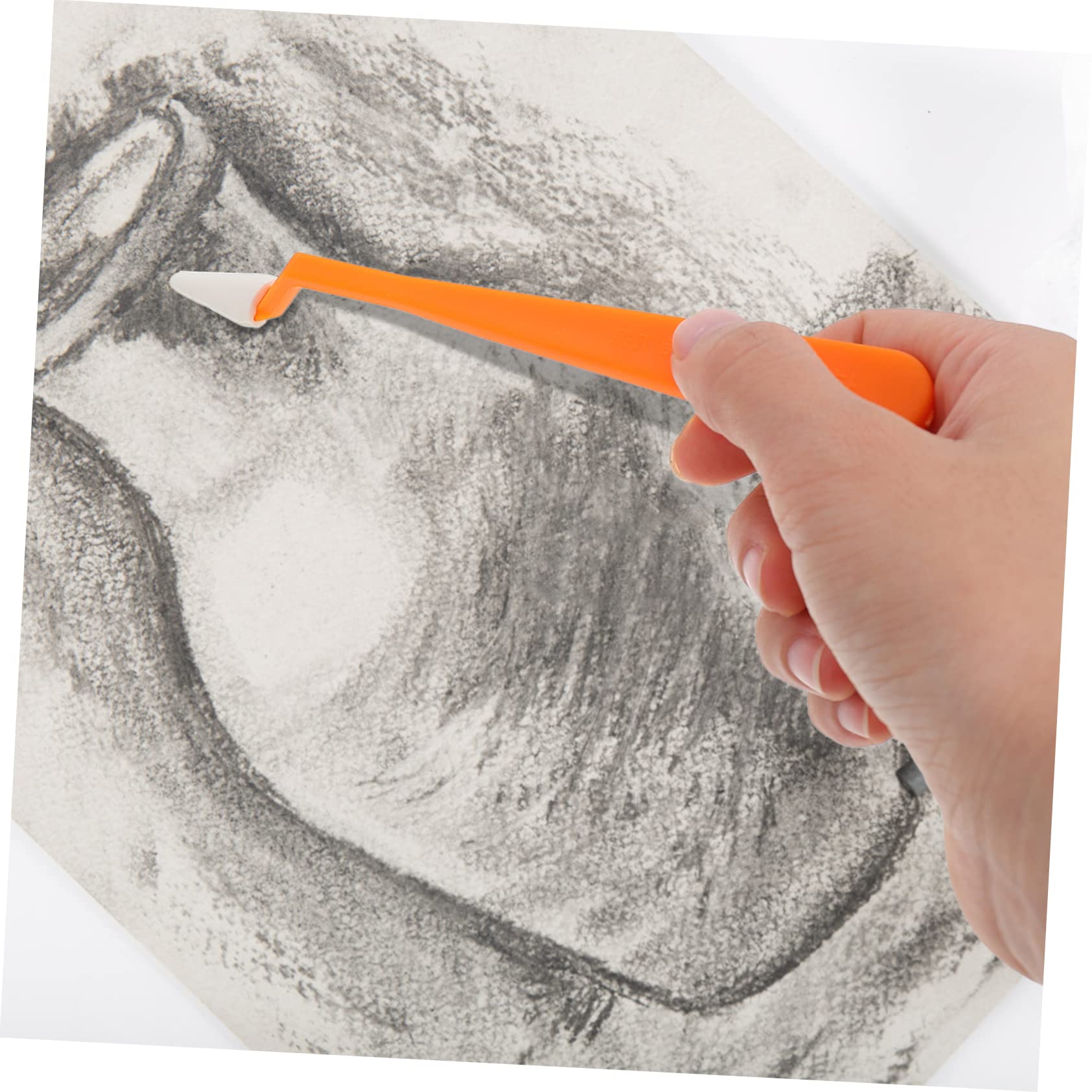 Lot De 18 Effaceurs Et Tortillons LUMOOM Pour Artistes : éponges Réutilisables, Bâtons De Mélange Et Gomme Crayon Pour Dessin Réaliste