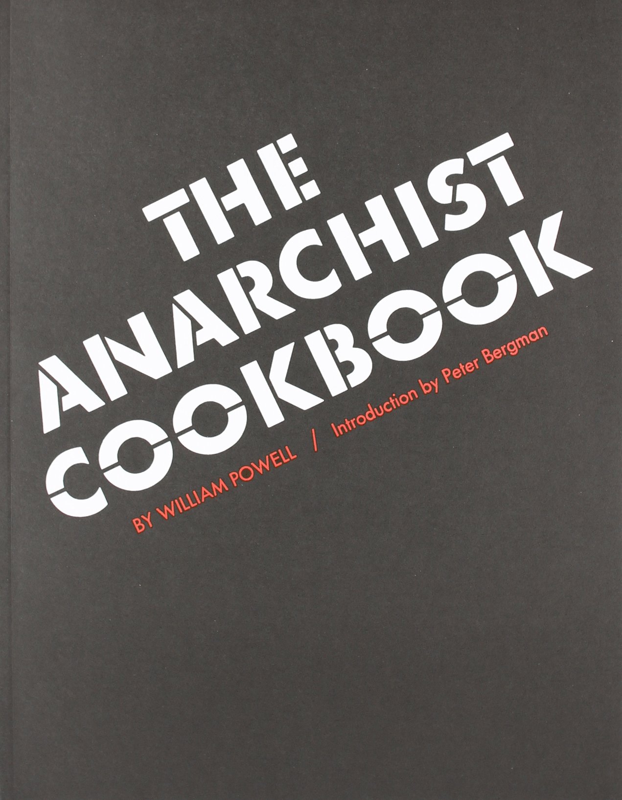 The Anarchist Cookbook cover