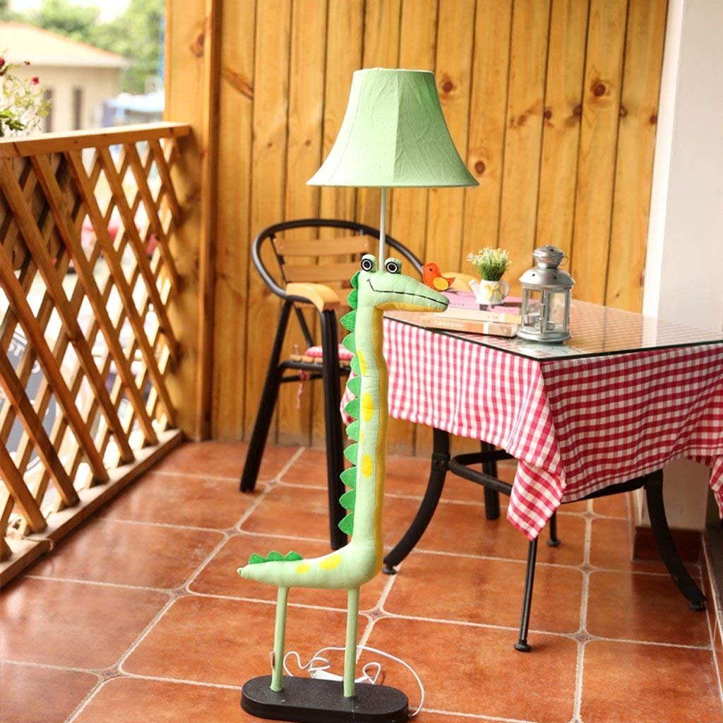 Lampadaire Design Crocodile - Hauteur 120 Cm - Lumière D'ambiance Pour Chambre Enfant