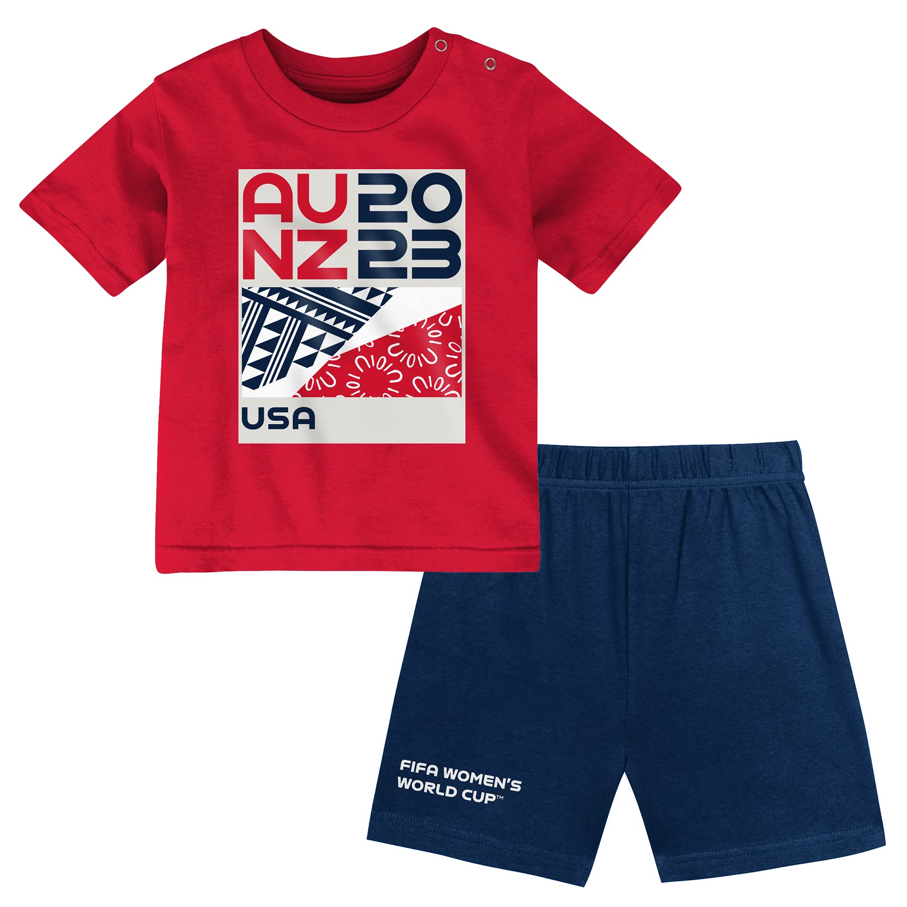 Photo 1 of Outerstuff Youth & Kids FIFA World Cup Short & Tee Set, United States, Multicolor, 4 Years