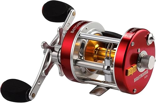 Miniatura 16 de KastKing Rover Round Baitcasting Fishing Reel, Perfect Conventional Reel for Catfish, Salmon/Steelhead, Striper Bass and Inshore Saltwater Fishing