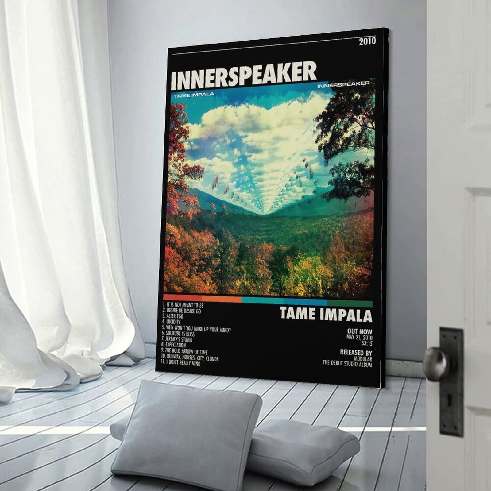 新品未使用 Tame Impala 全アルバム５枚セット Amazon.com: Tame Impala - Innerspeaker 5 Canvas Poster Bedroom