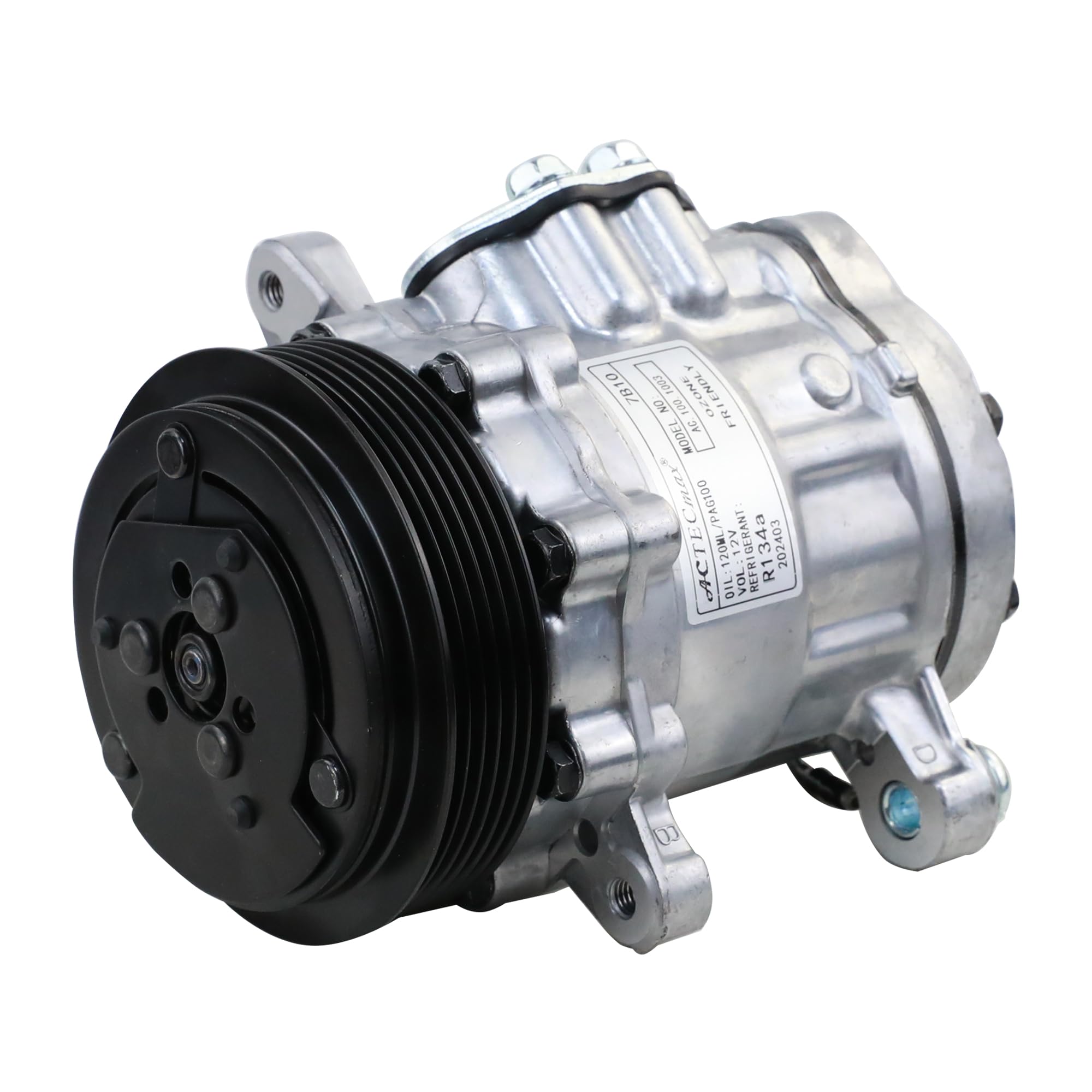 Amazon.com: ACTECMAX Universal A/C Compressor 6PK AC Clutch 12V