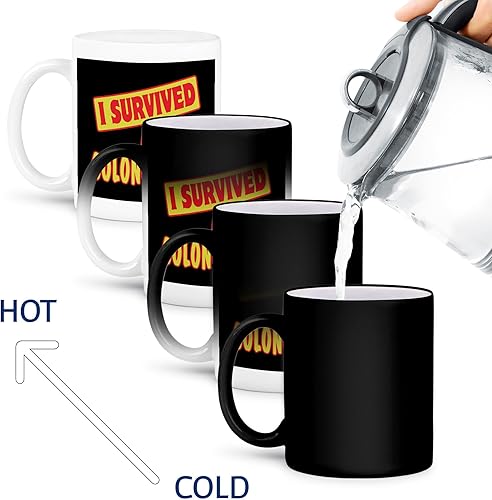 Miniatura 4 de 3dRose 117589_3 taza, 11 oz, negroblanco